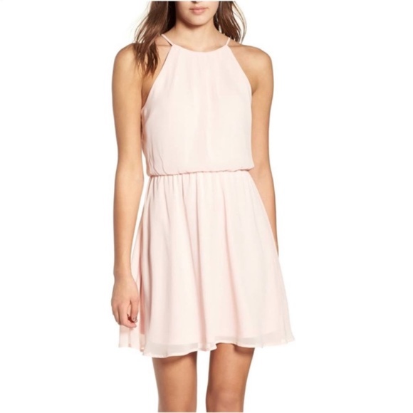 NWT Size Small Francesca's Chiffon Dress - Picture 3 of 4